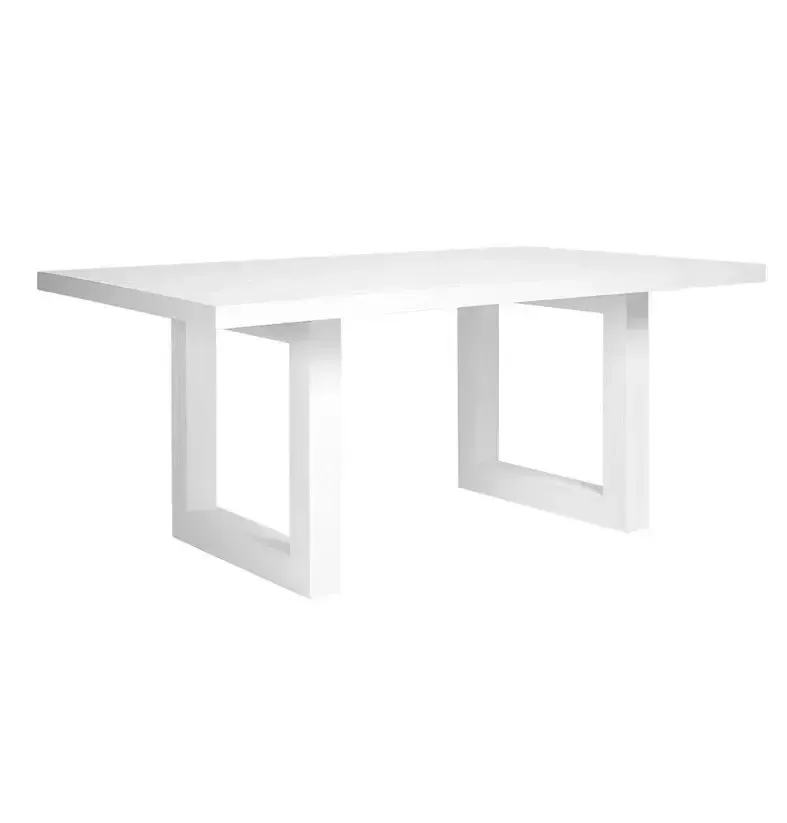 DT 0009 - Dining Table - Balmain White Ash Timber Rectangular