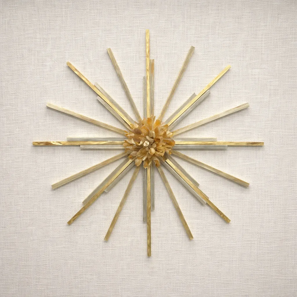 AW 0076 - Artwork - Medium - Starburst Wall Decor