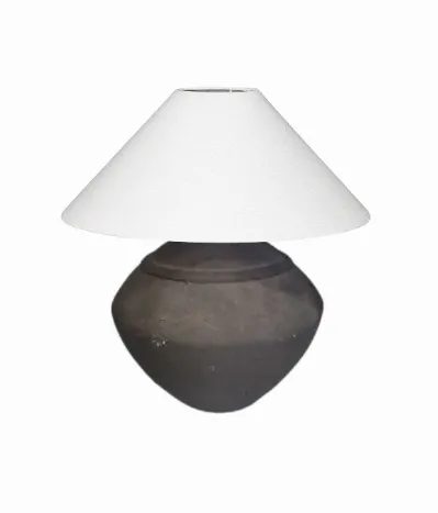 LP 5003 - Table Lamp - Charcoal Stone Look Bulb