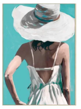AW 0057 - Artwork - Extra Large - Sun Hat Textured Canvas