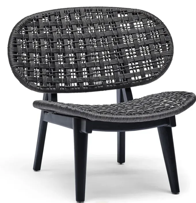 OD OC 0007 - Outdoor - Casa Lounge Chair Black
