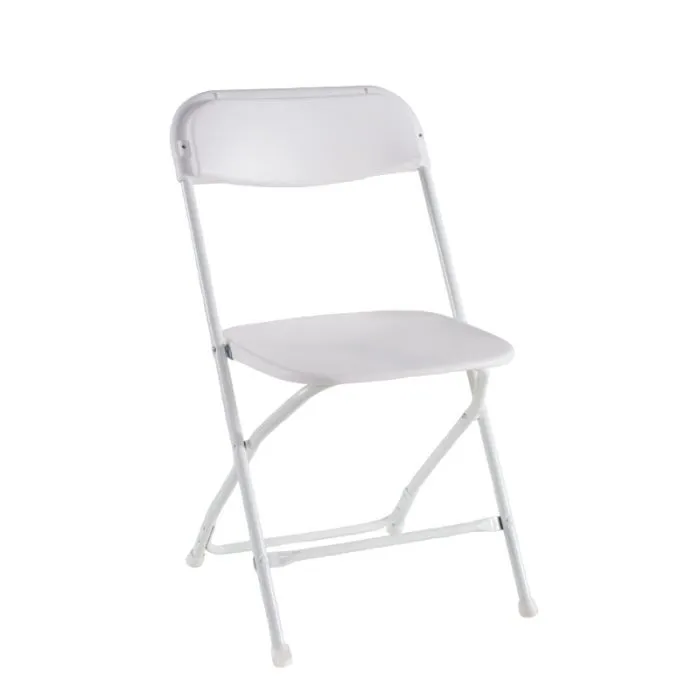 Non-Padded White Chair