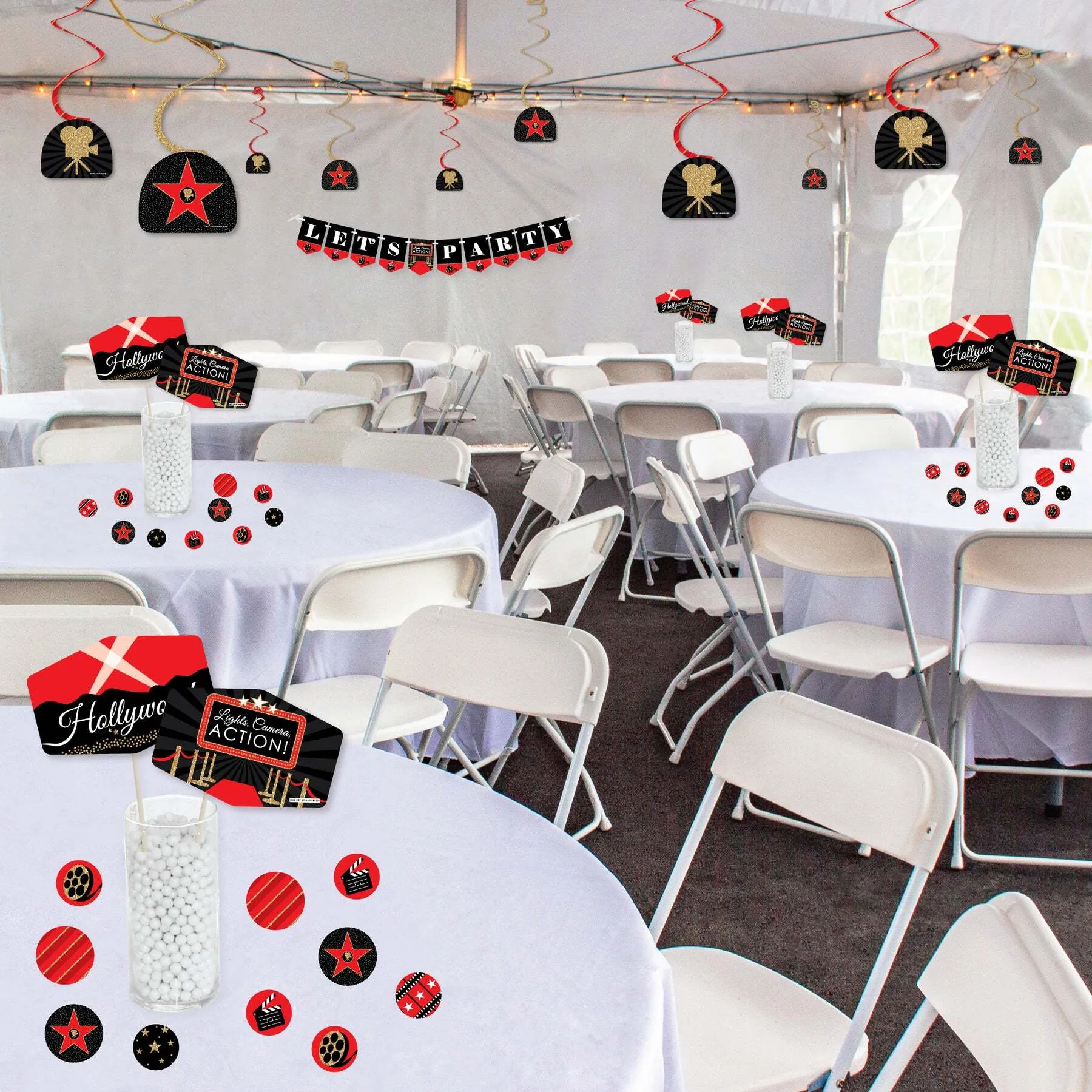 Backyard Party Package Round tables