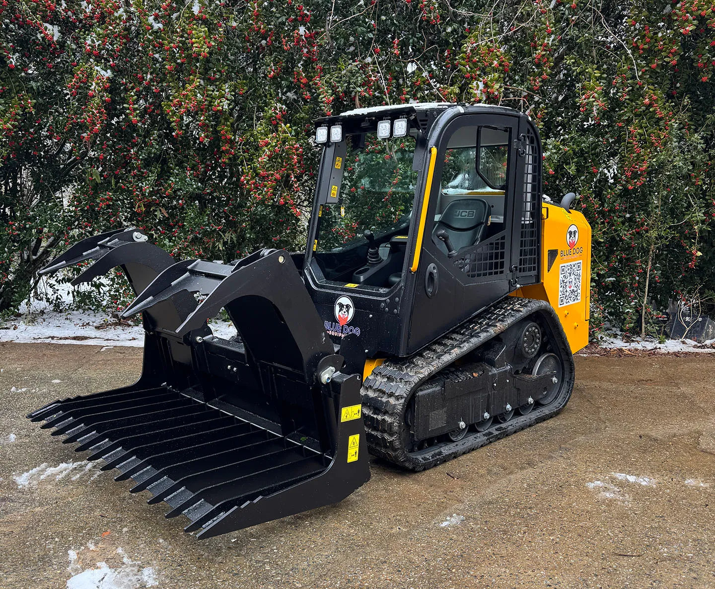 JCB 215T with Grapple
