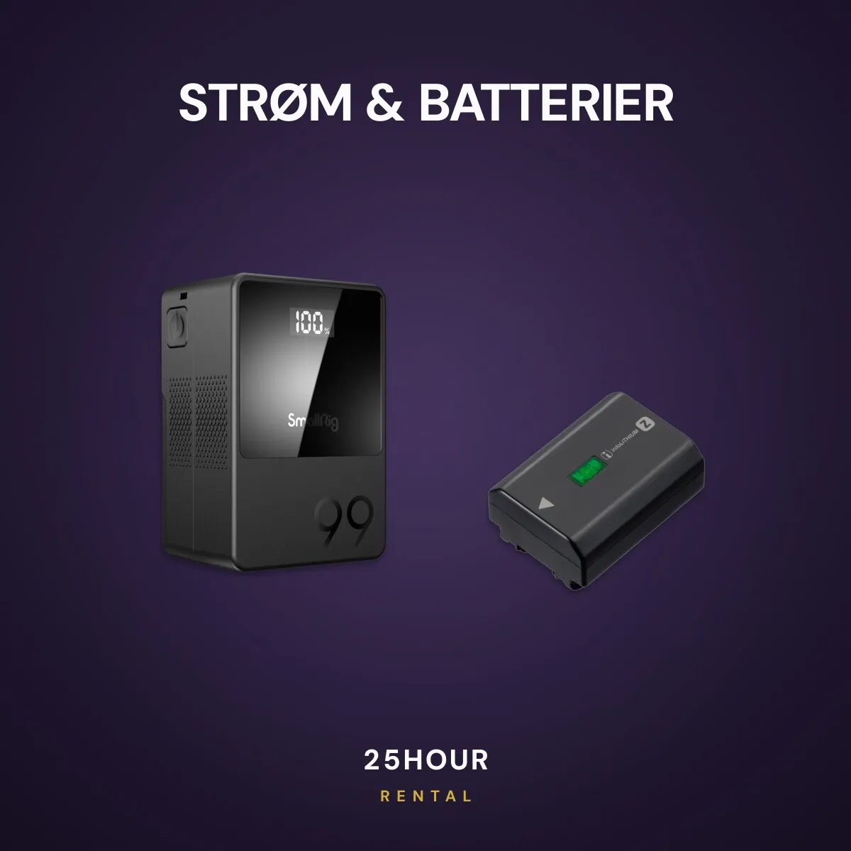 Strøm & batterier