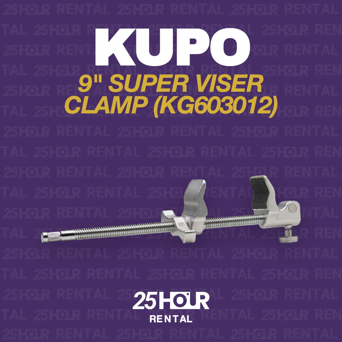 KUPO  9" Super Viser Clamp (Cardellini)
