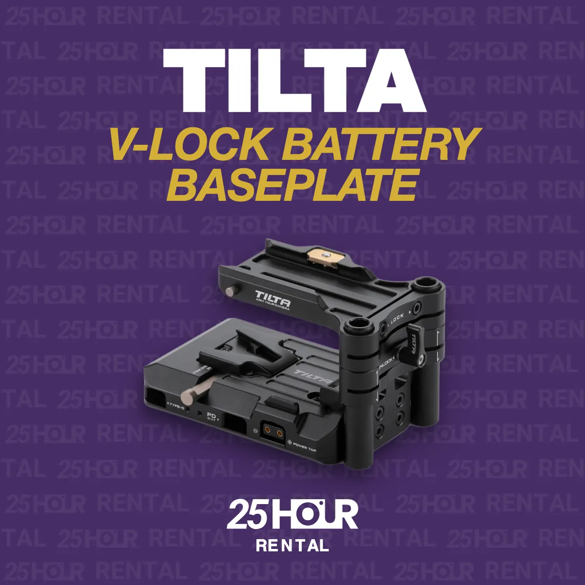 TILTA V-LOCK BATTERY BASEPLATE