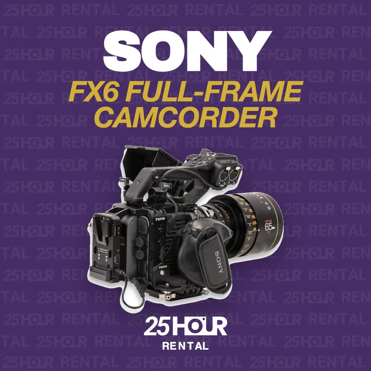 Sony FX6 - Full-Frame - Camcorder