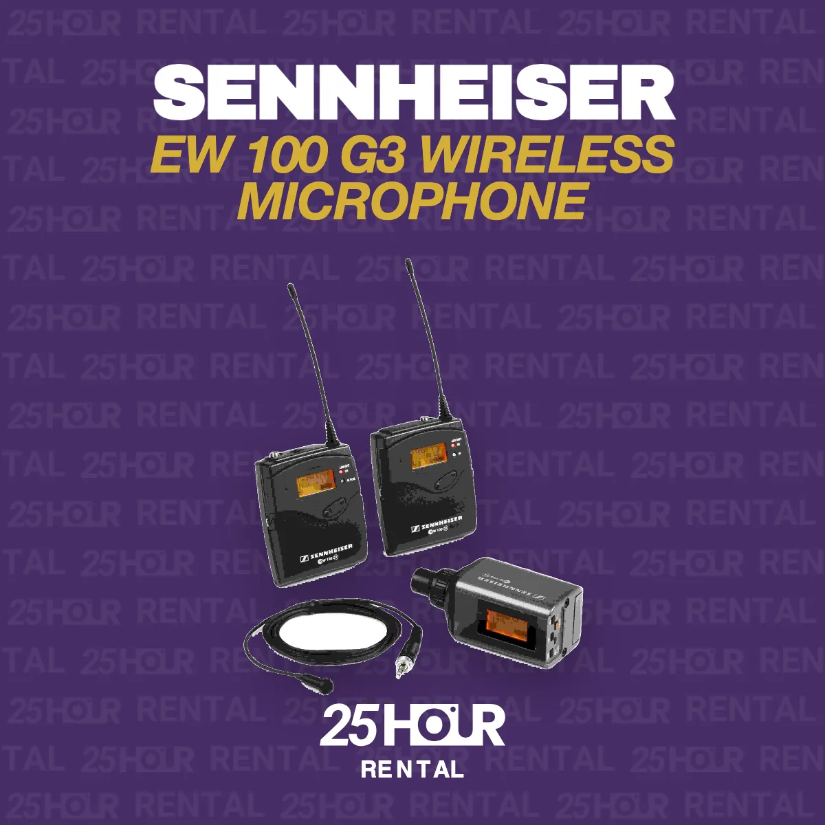 SENNHEISER EW 100 G3 WIRELESS MICROPHONE