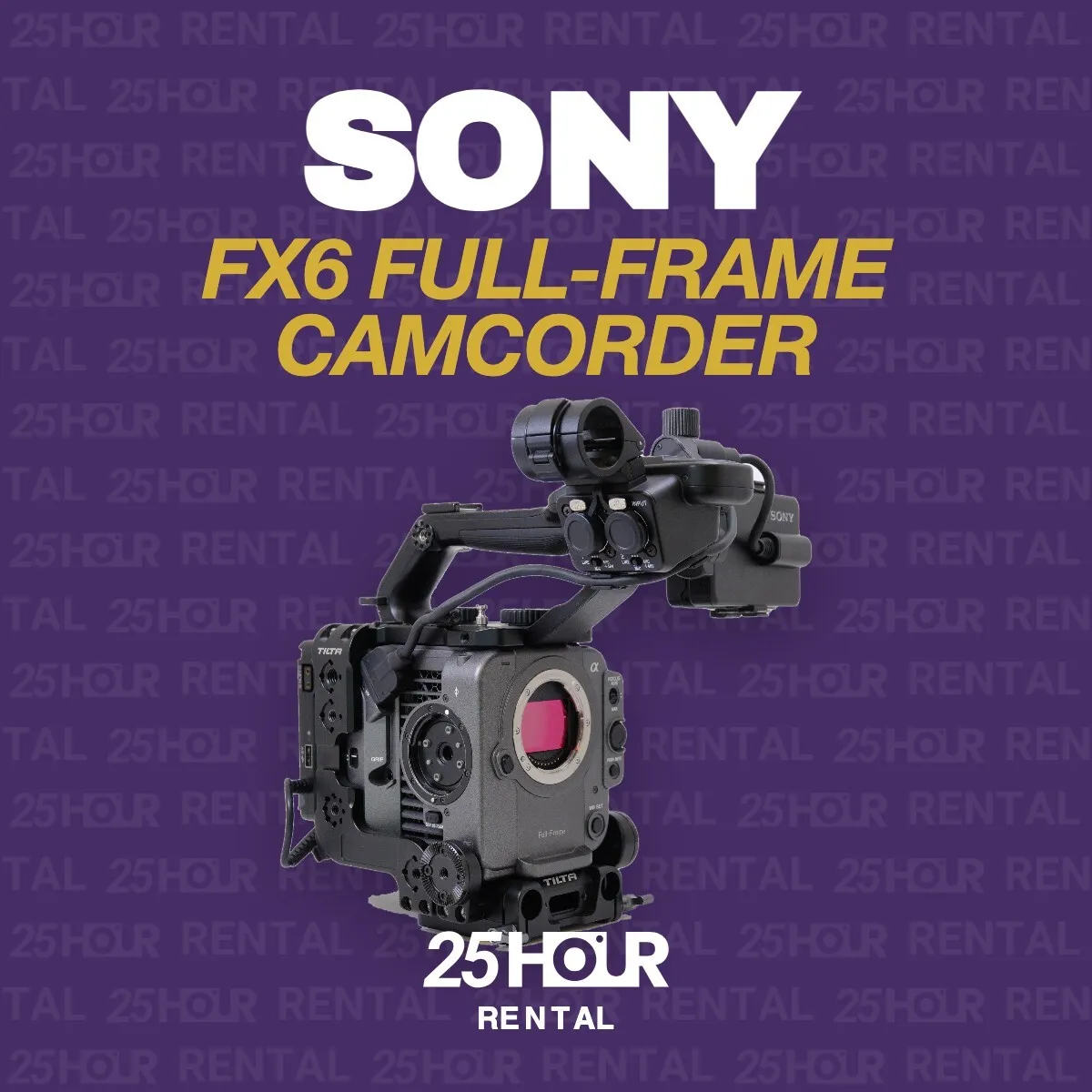 Sony FX6 - Full-Frame - Camcorder