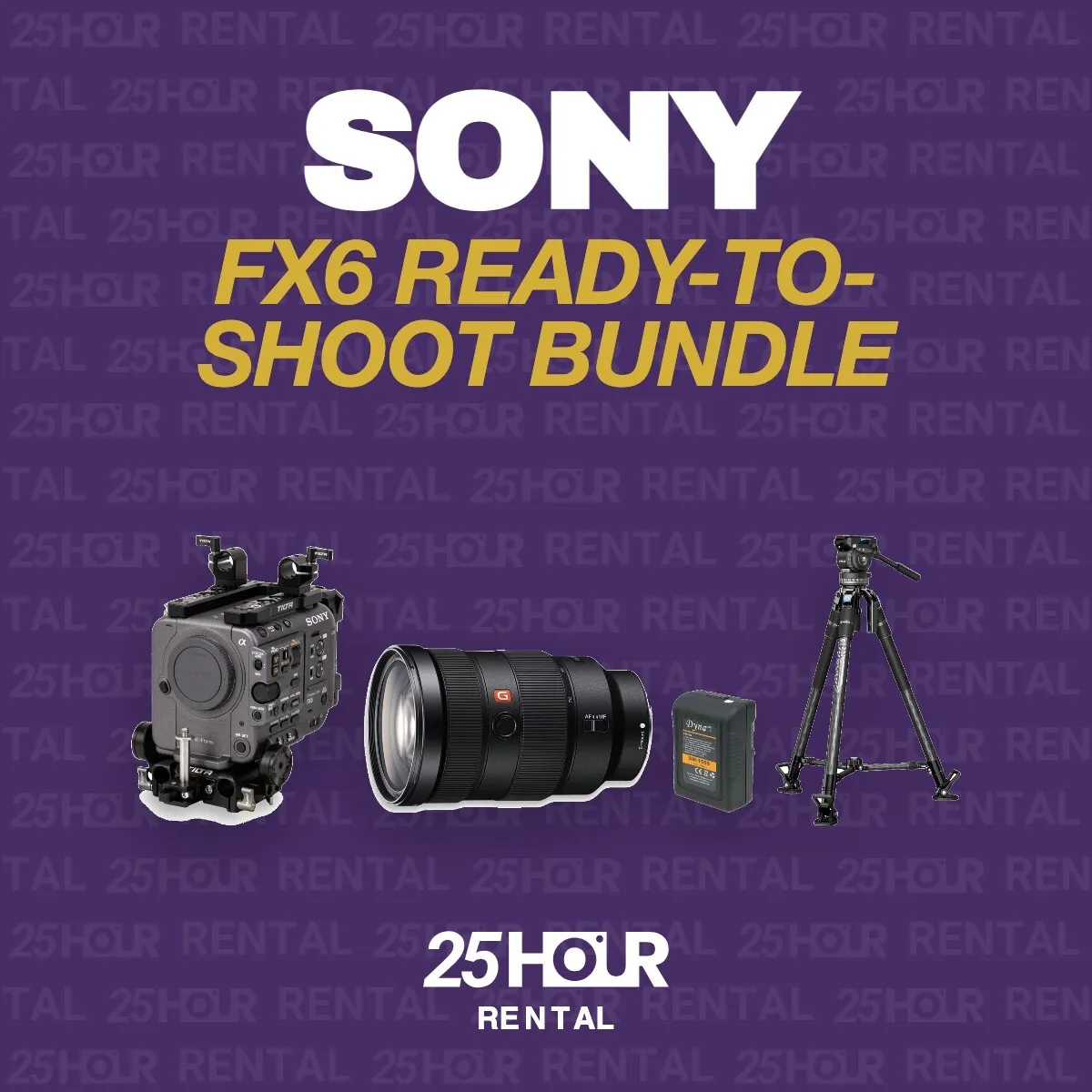 SONY FX6 READY TO SHOOT BUNDLE