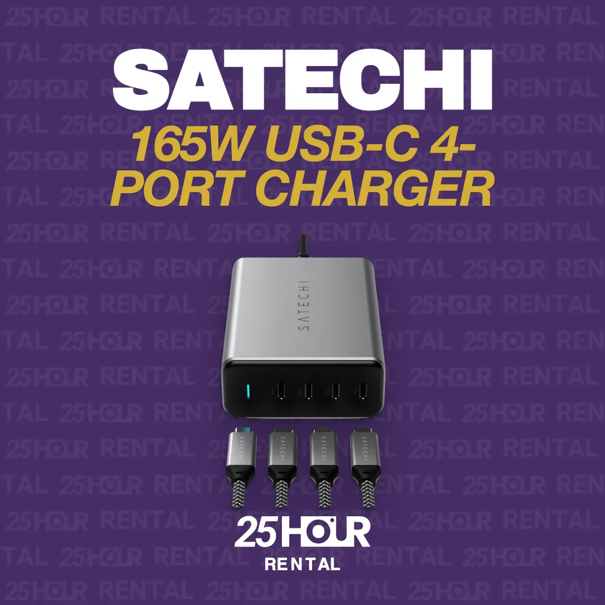 SATECHI 165W USB-C 4-PORT CHARGER