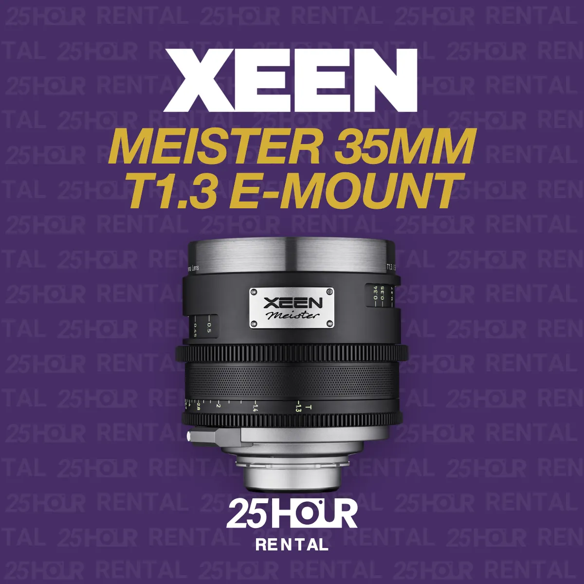 Xeen Meister 35mm E Mount