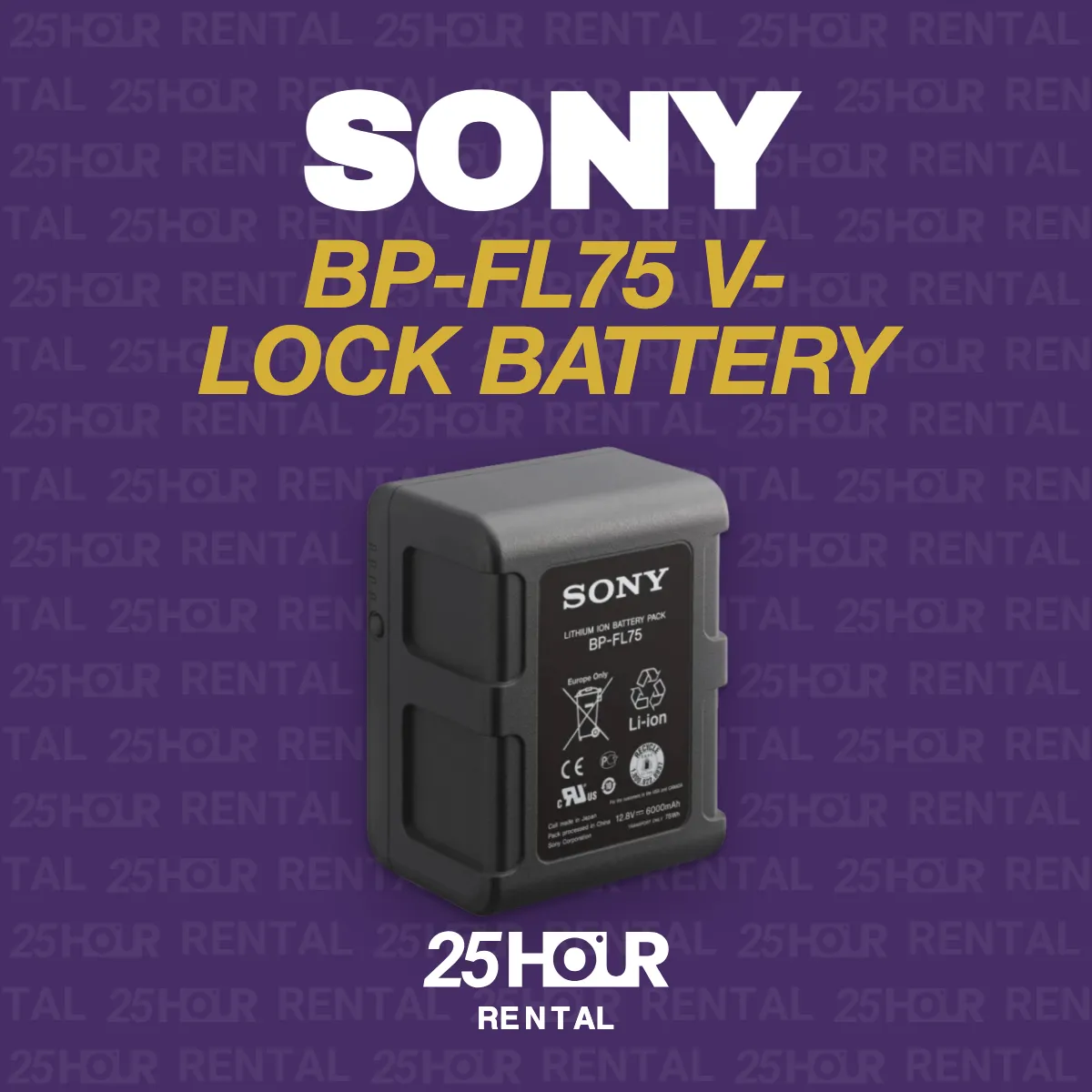 Sony BP-FL75 V-lock battery