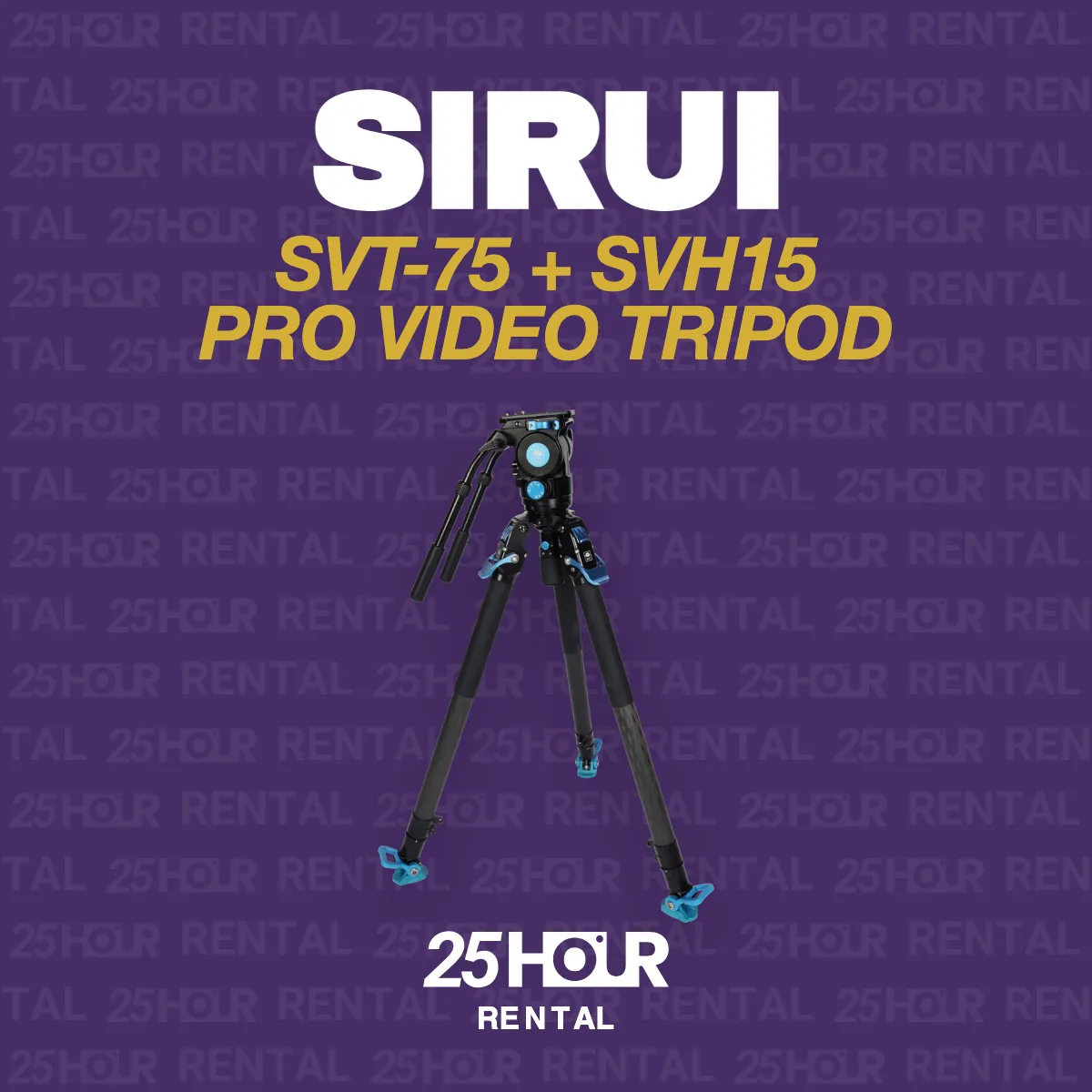 Sirui SVT-75 + SVH15 Pro Video Tripod