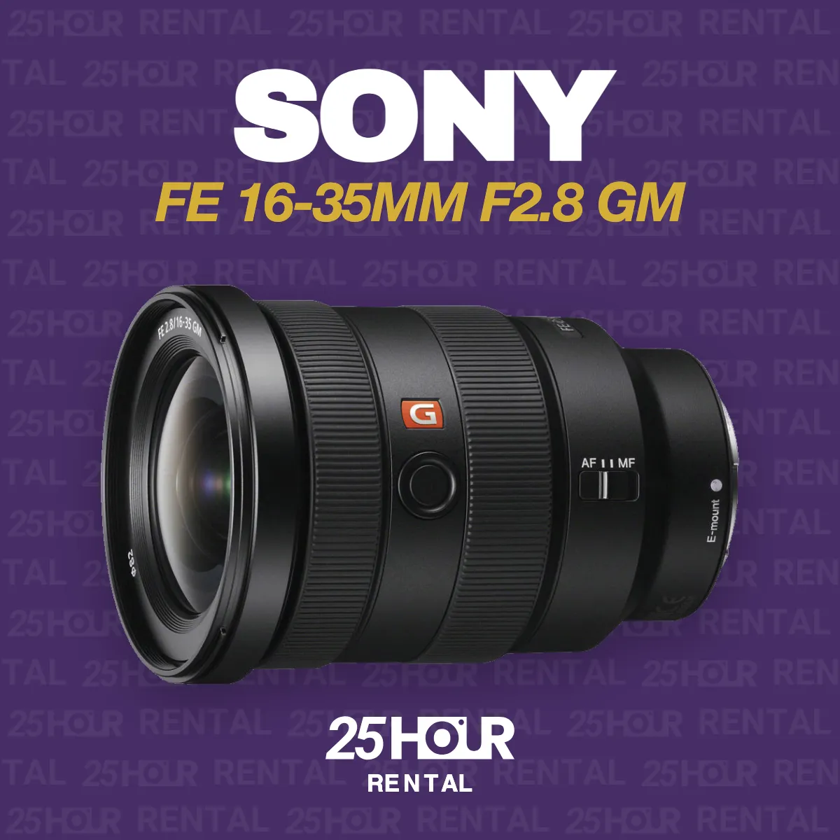 SONY FE 16-35mm F2.8 GM
