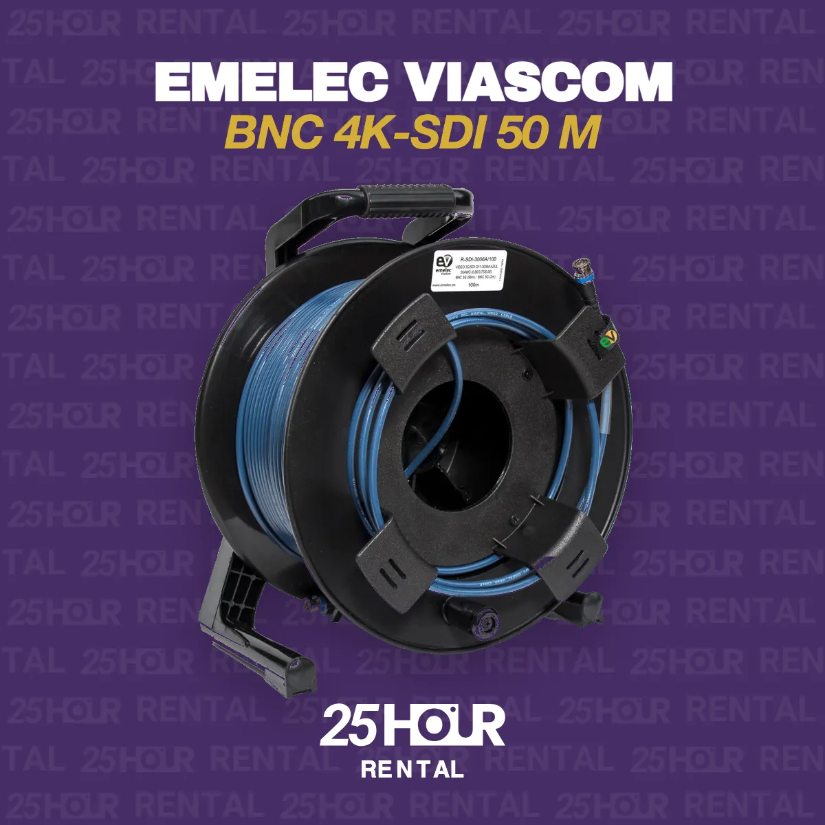 Emelec BNC 4K-SDI 50,0m UHD 4K