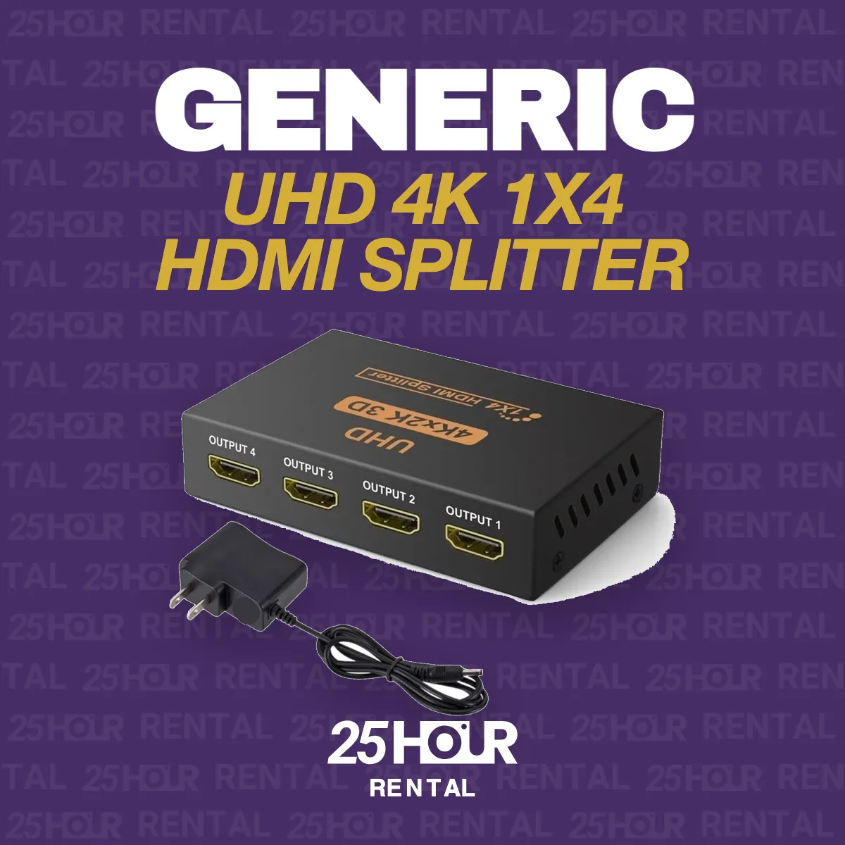 UHD 4K x 2K 3D 1X4 HDMI Splitter