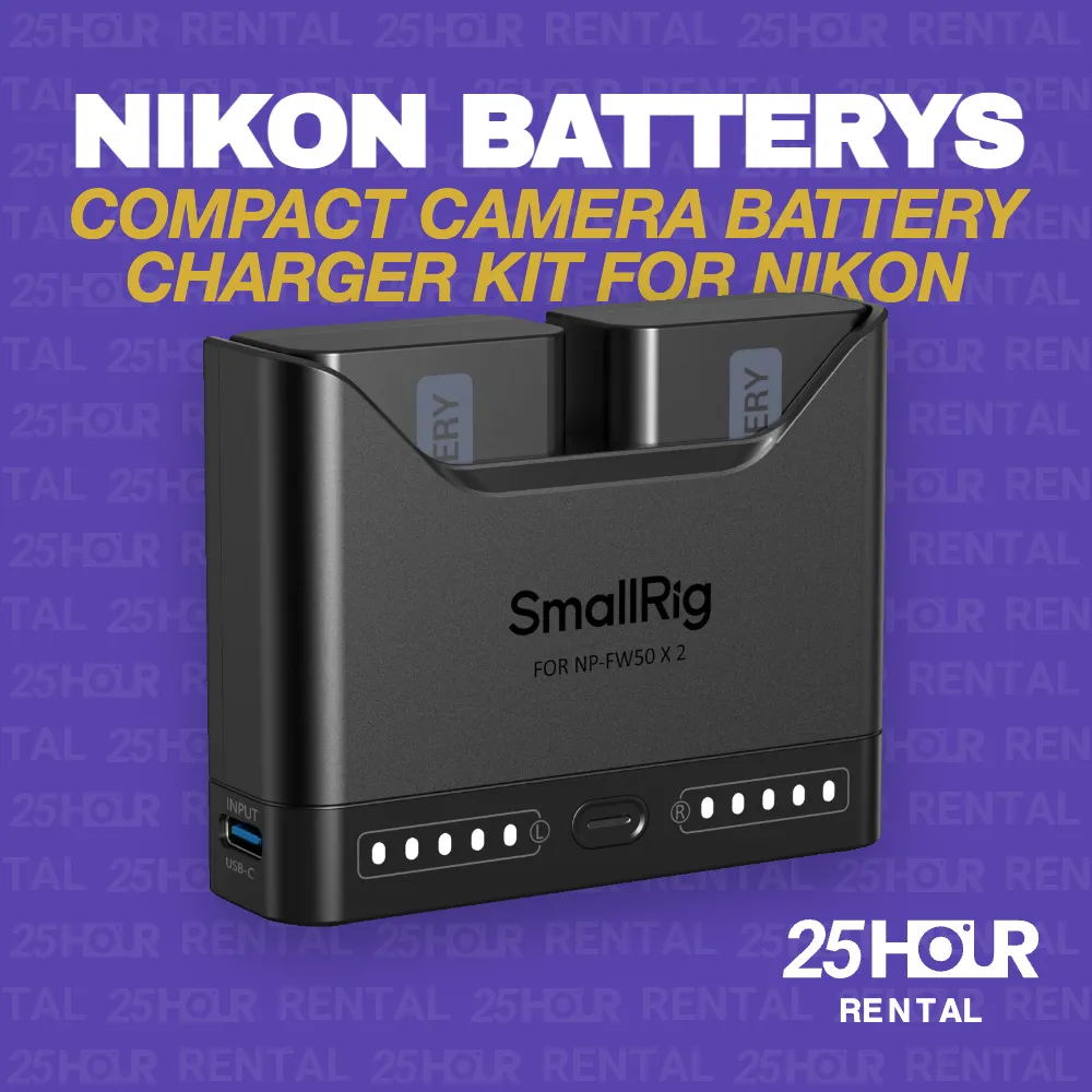 Compact Camera Battery Charger Kit For Nikon