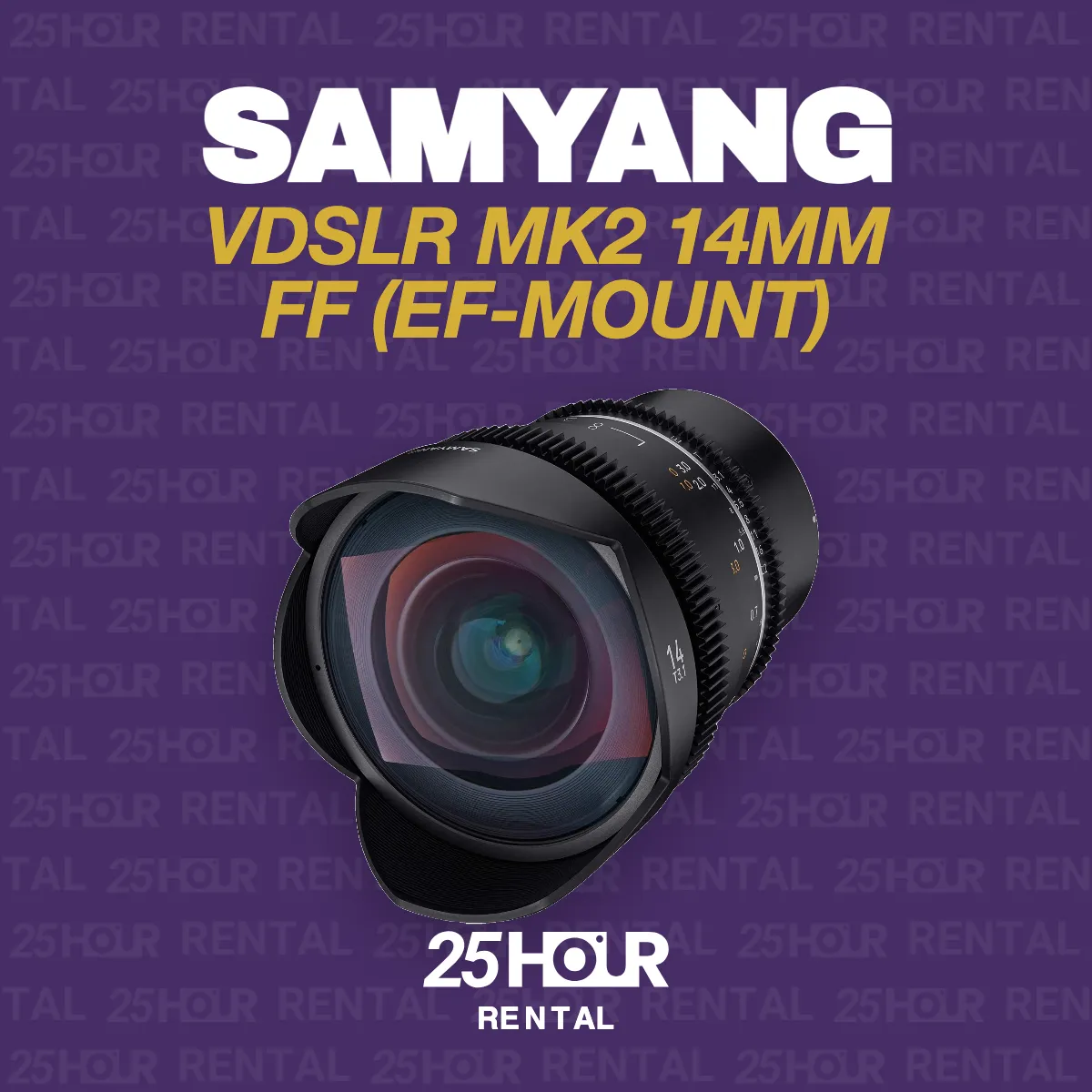 SAMYANG VDSLR MK2 14MM FF (EF-MOUNT)