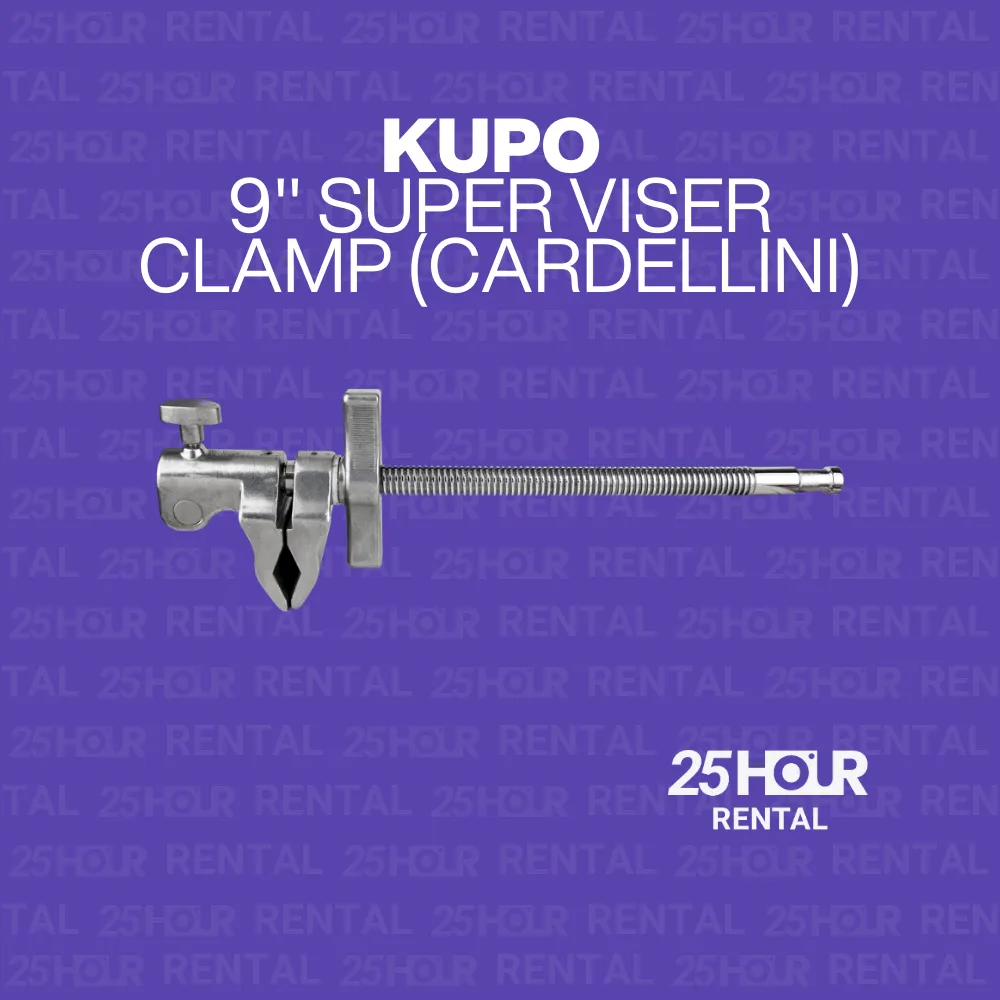 KUPO  9" Super Viser Clamp (Cardellini)