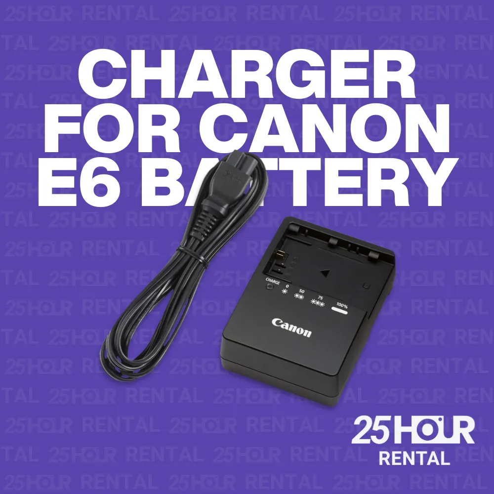 CHARGER FOR CANON E6 BATTERY