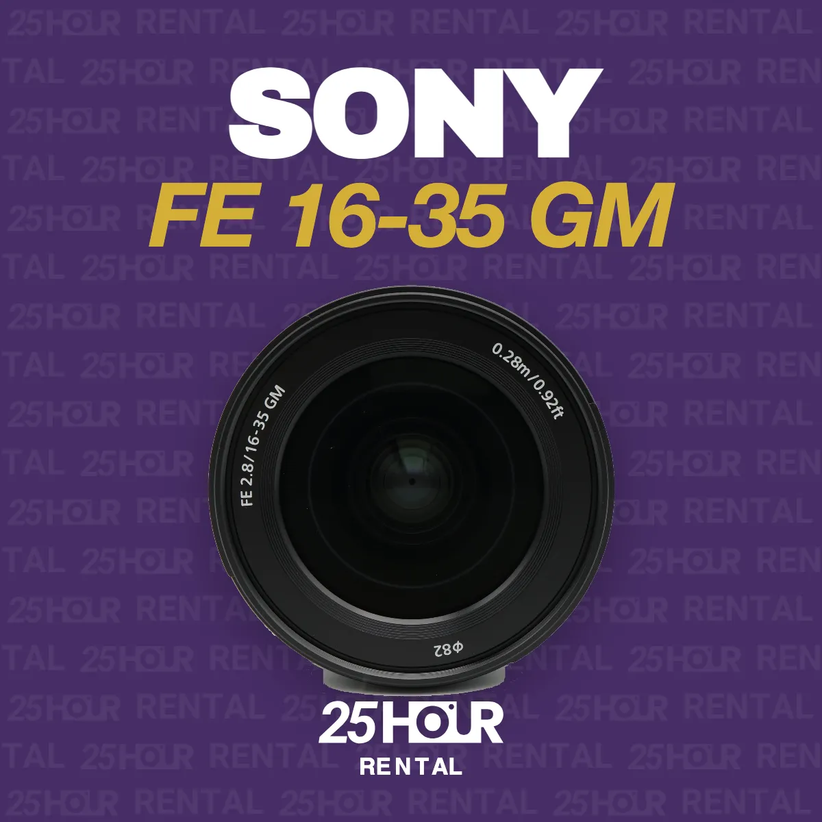 SONY FE 16-35mm F2.8 GM
