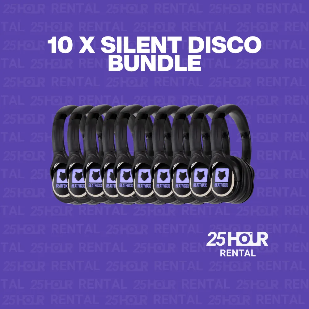 10 x Silent Disco Bundle