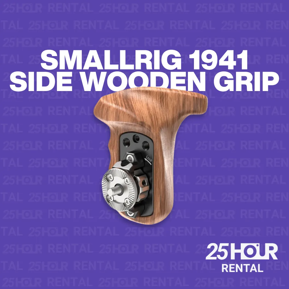 SmallRig 1941 Side Wooden Grip with Arri Rosette