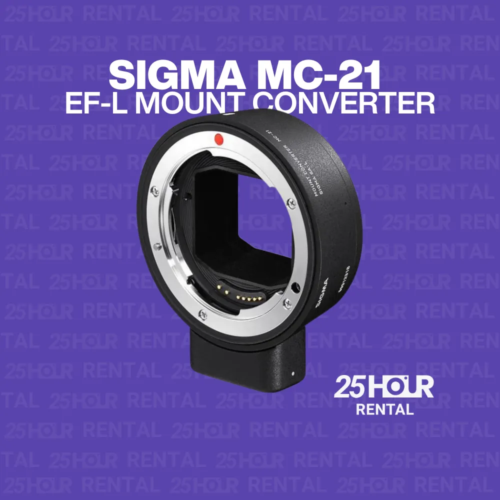 Sigma MC-21 EF-L mount converter