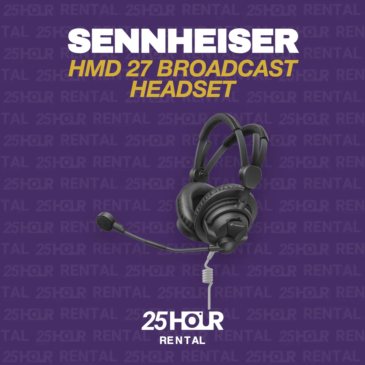 Sennheiser HMD 27 Broadcast Headset