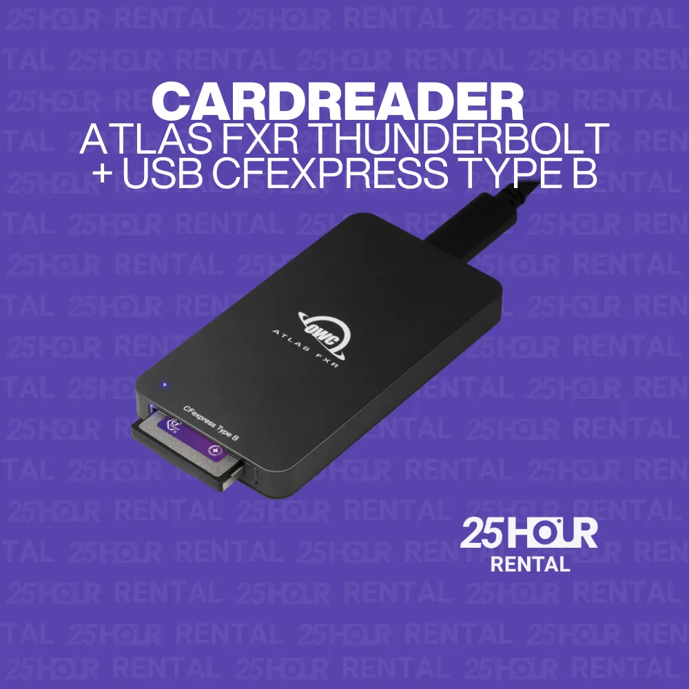 Cardreader Atlas FXR Thunderbolt + USB CFExpress Type B