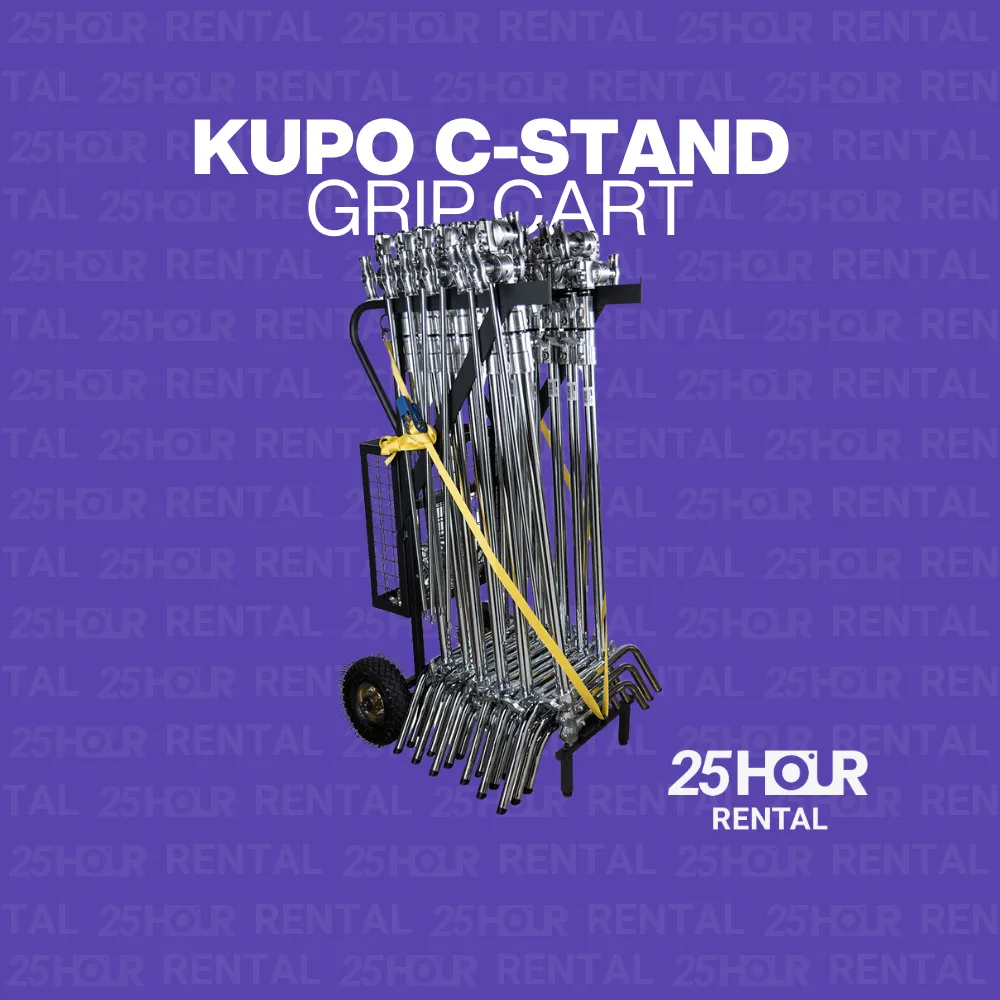 Grip cart + 12 C-stands