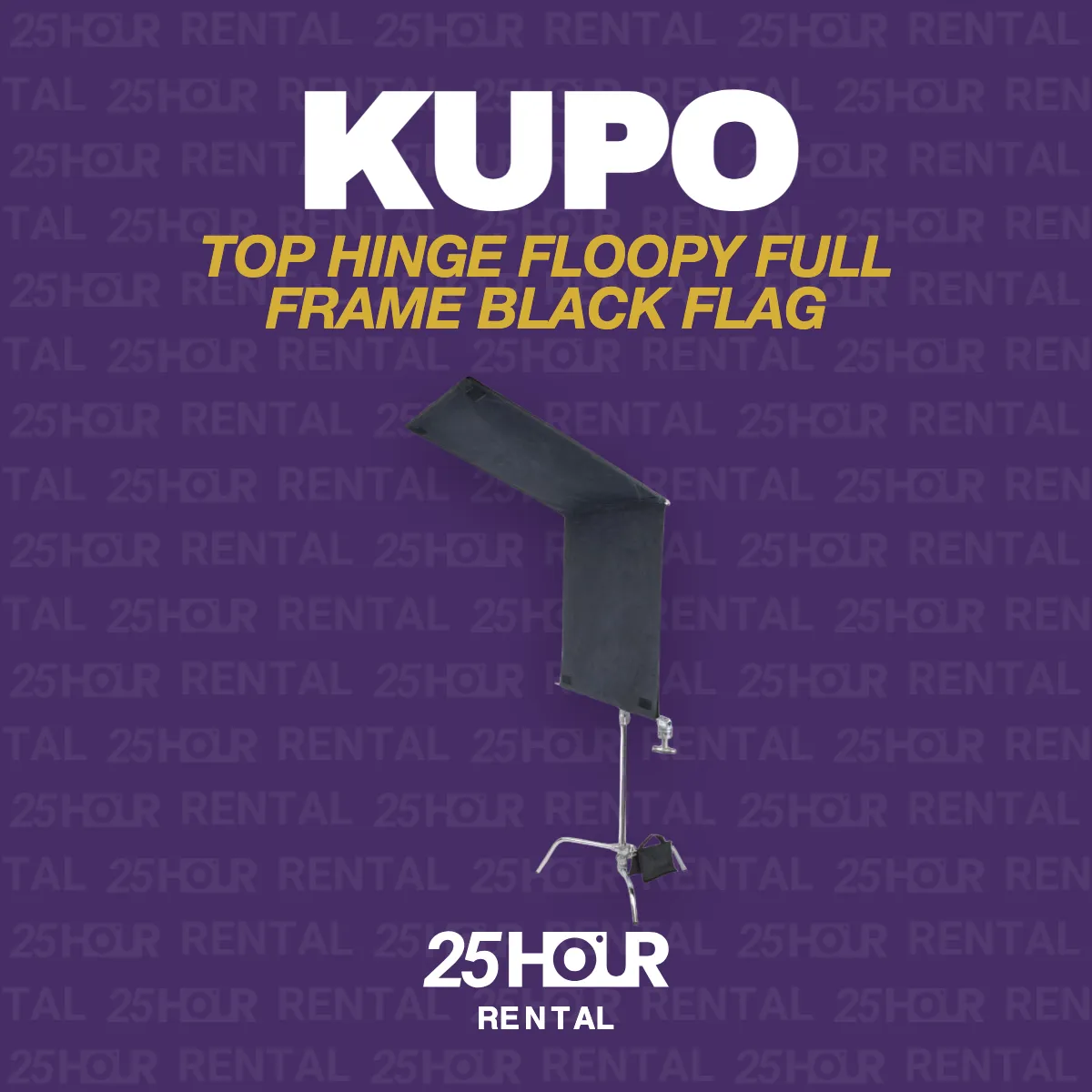 Top Hinge Floopy Full Frame Black flag