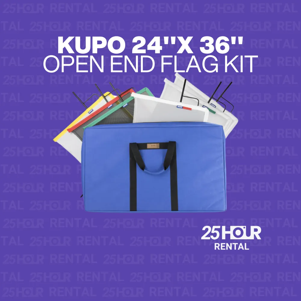 KUPO 24''x 36'' Open End Flag Kit