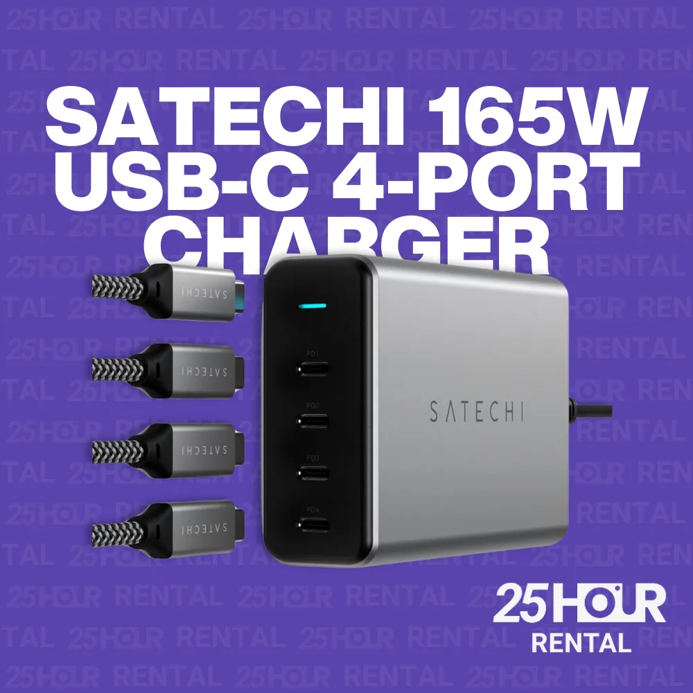 SATECHI 165W USB-C 4-PORT CHARGER