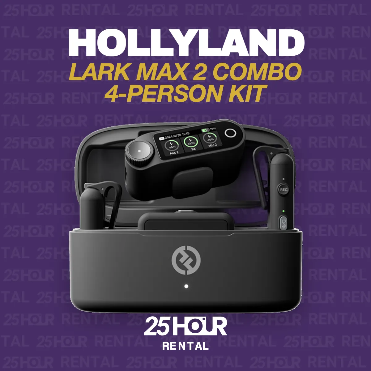 Hollyland LARK MAX 2 Combo 4-Person kit