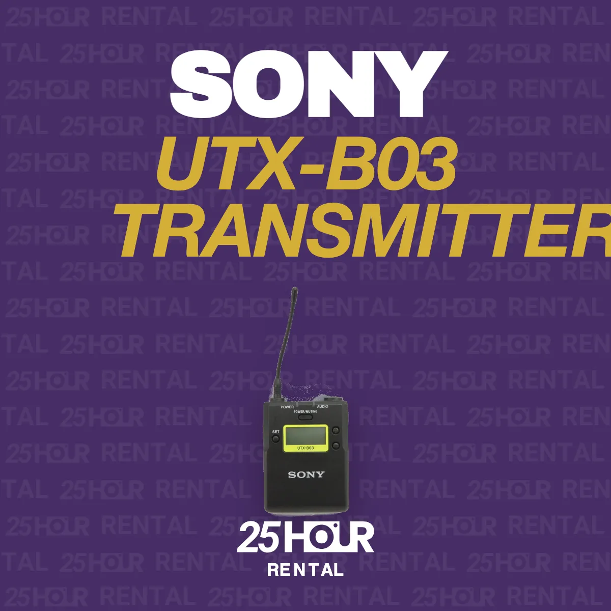 SONY UTX-B03 TRANSMITTER