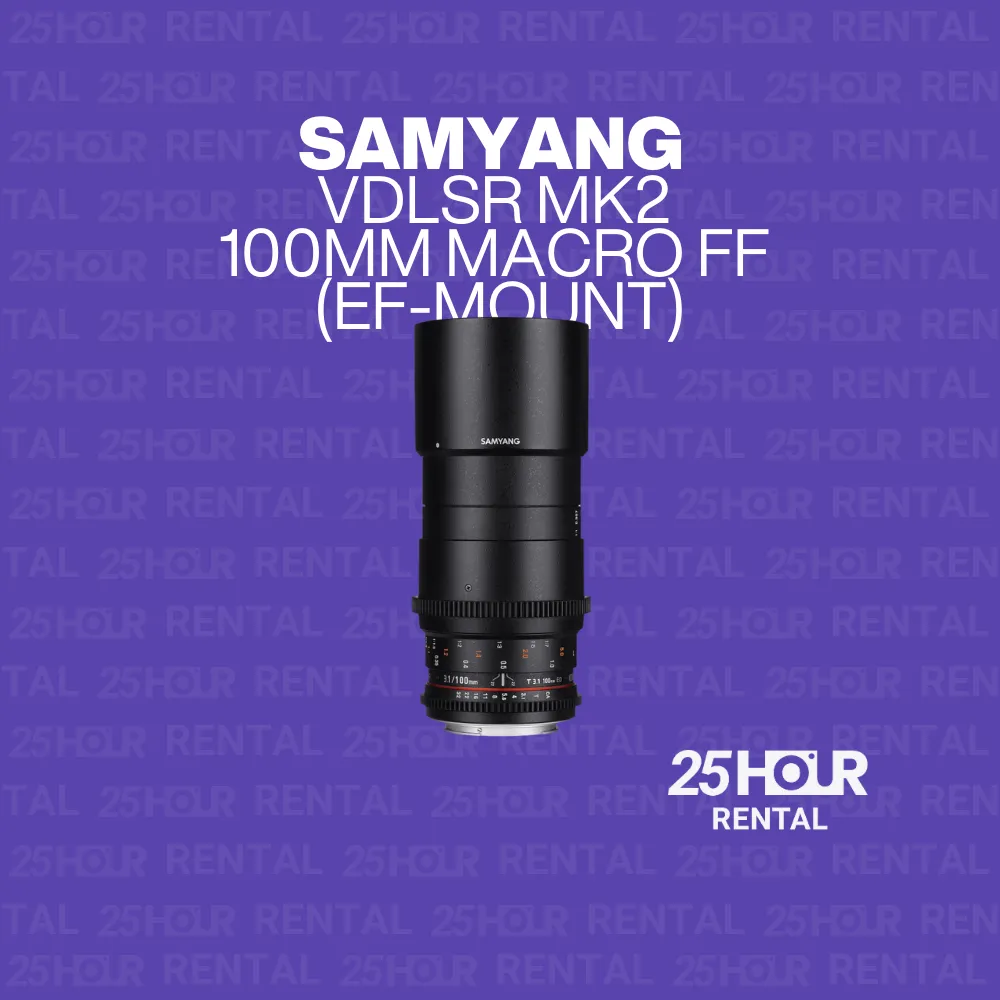 SAMYANG VDLSR MK2 100MM MACRO FF (EF-MOUNT)