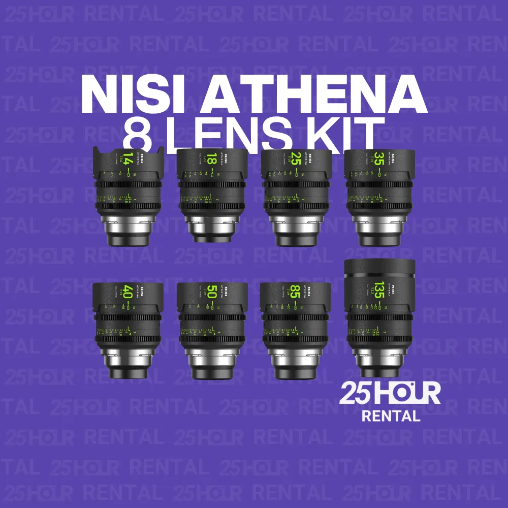 Nisi Athena 8 Lens Kit - PL Mount