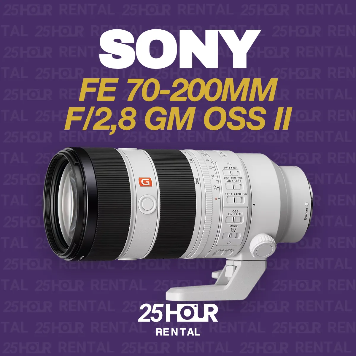 Sony FE 70-200mm f/2,8 GM OSS II
