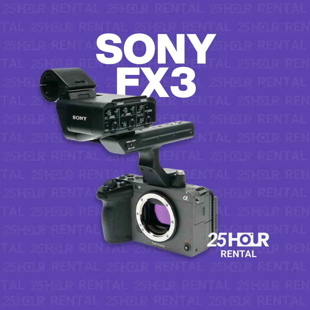 SONY FX3 WITH TOPHANDLE