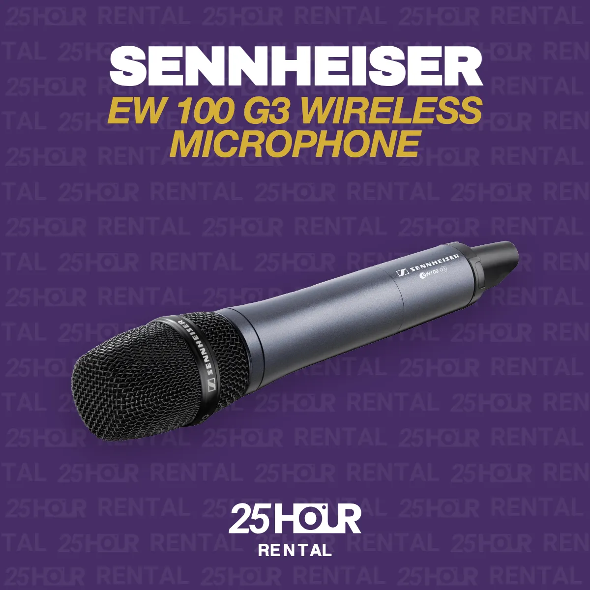 SENNHEISER EW 100 G3 WIRELESS MICROPHONE