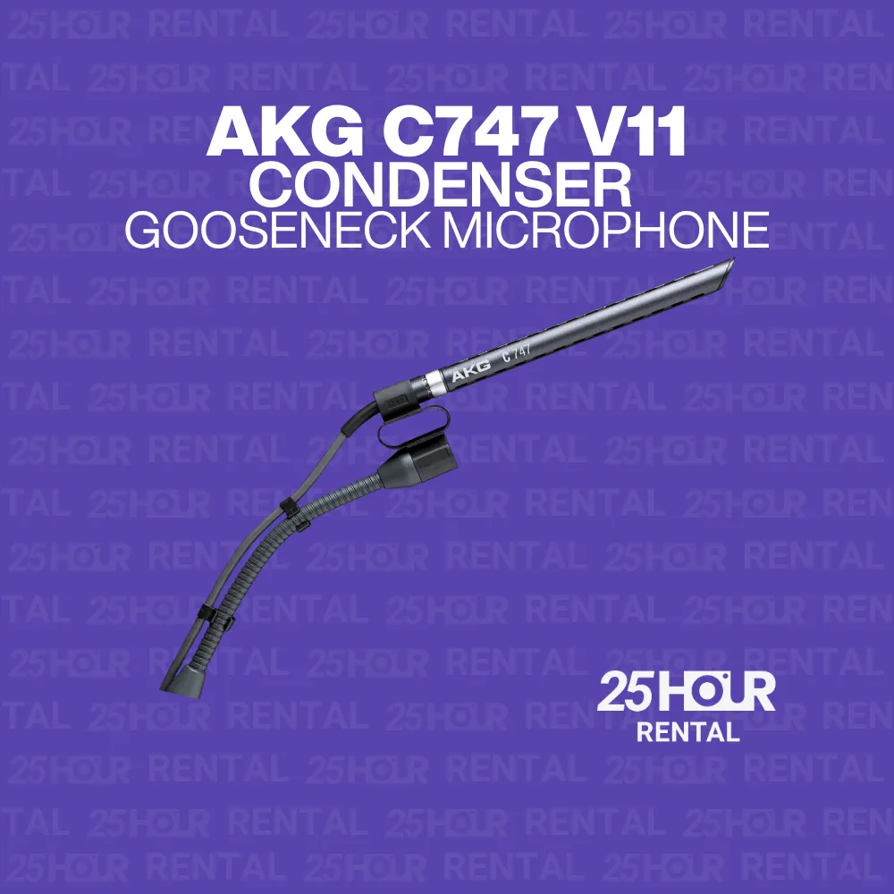 AKG C747 V11 CONDENSER GOOSENECK MICROPHONE