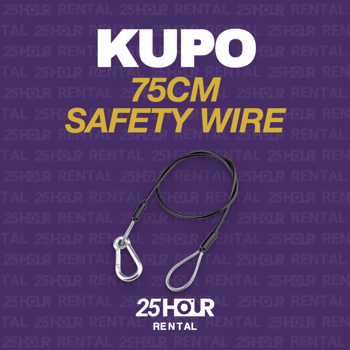 KUPO 75cm Safety Wire