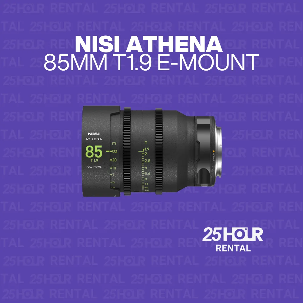 NISI ATHENA 85MM T1.9 E-Mount