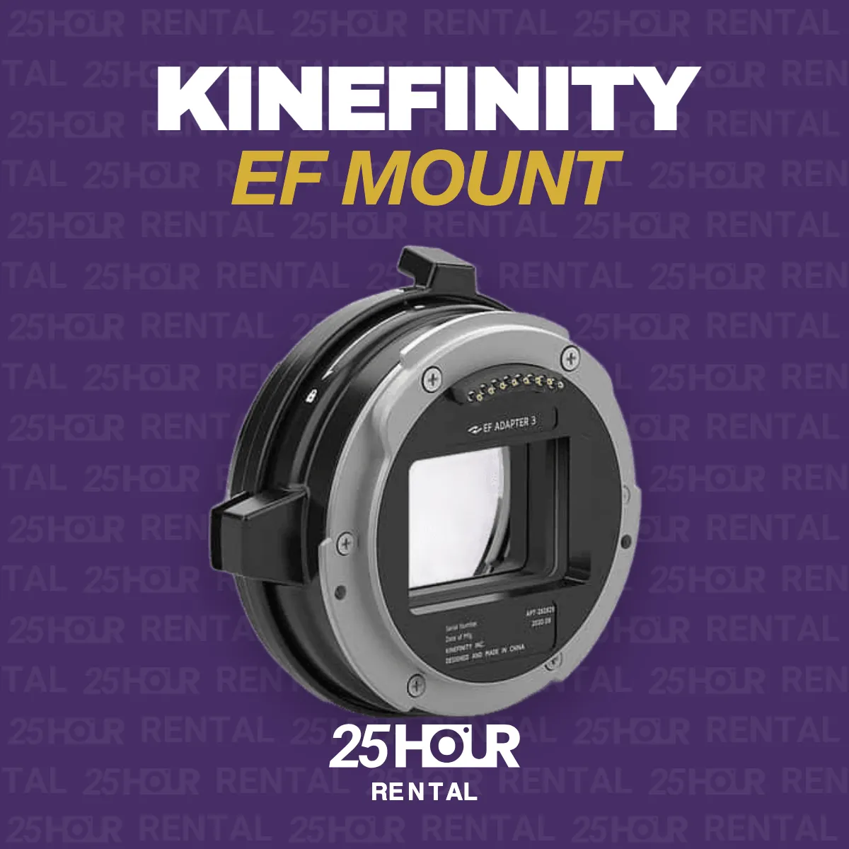 Kinefinity EF Mount 