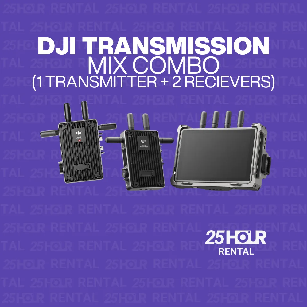 DJI TRANSMISSION MIX COMBO (1 Transmitter + 2 recievers)