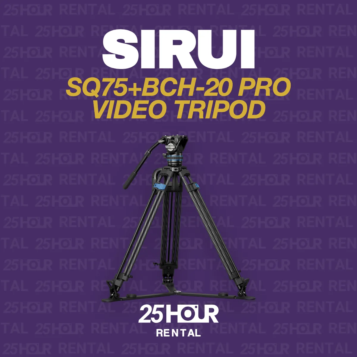 Sirui SQ75+BCH-20 Pro Video tripod