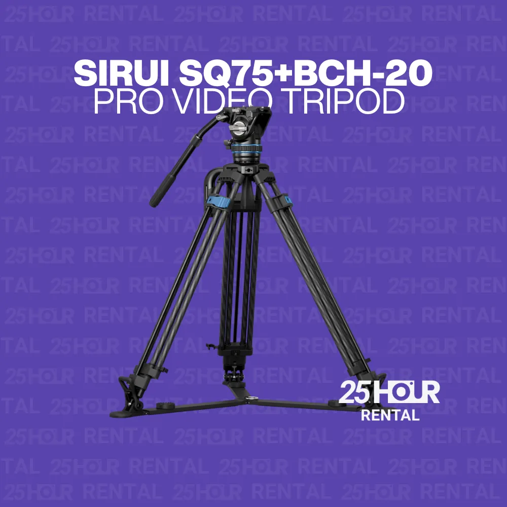 Sirui SQ75+BCH-20 Pro Video tripod